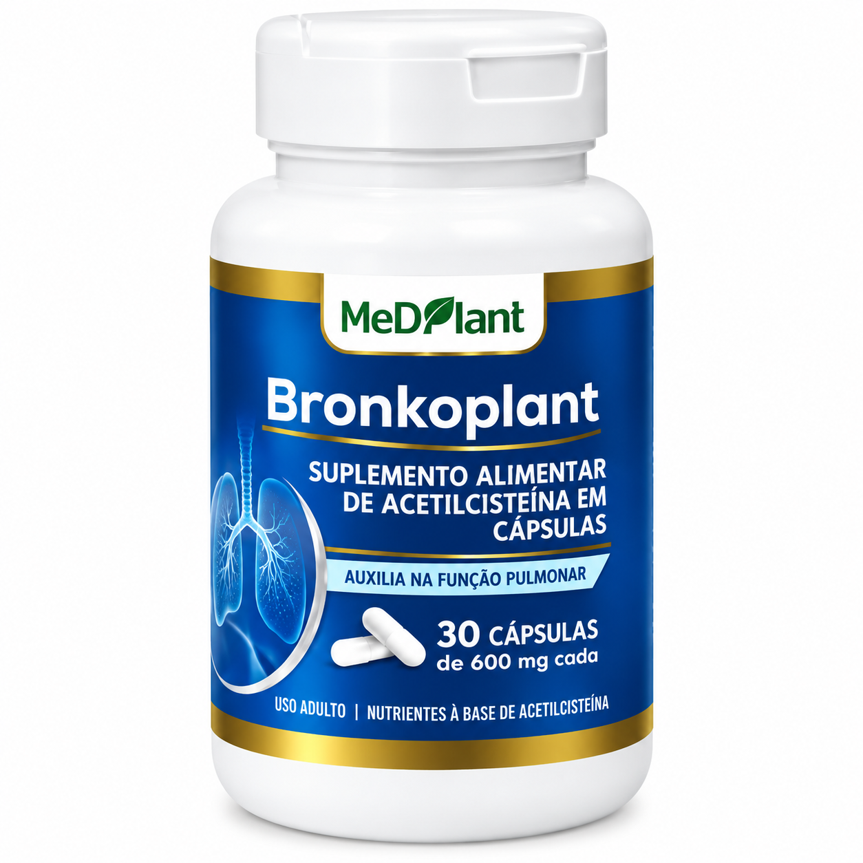 Bronkoplant 30Cps 500mg Medplant